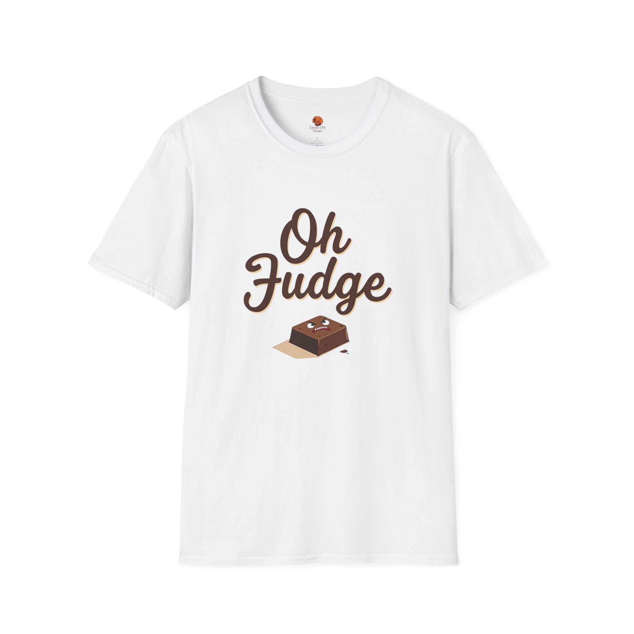 Oh Fudge T-Shirt — Funny Chocolate Dessert Graphic Tee