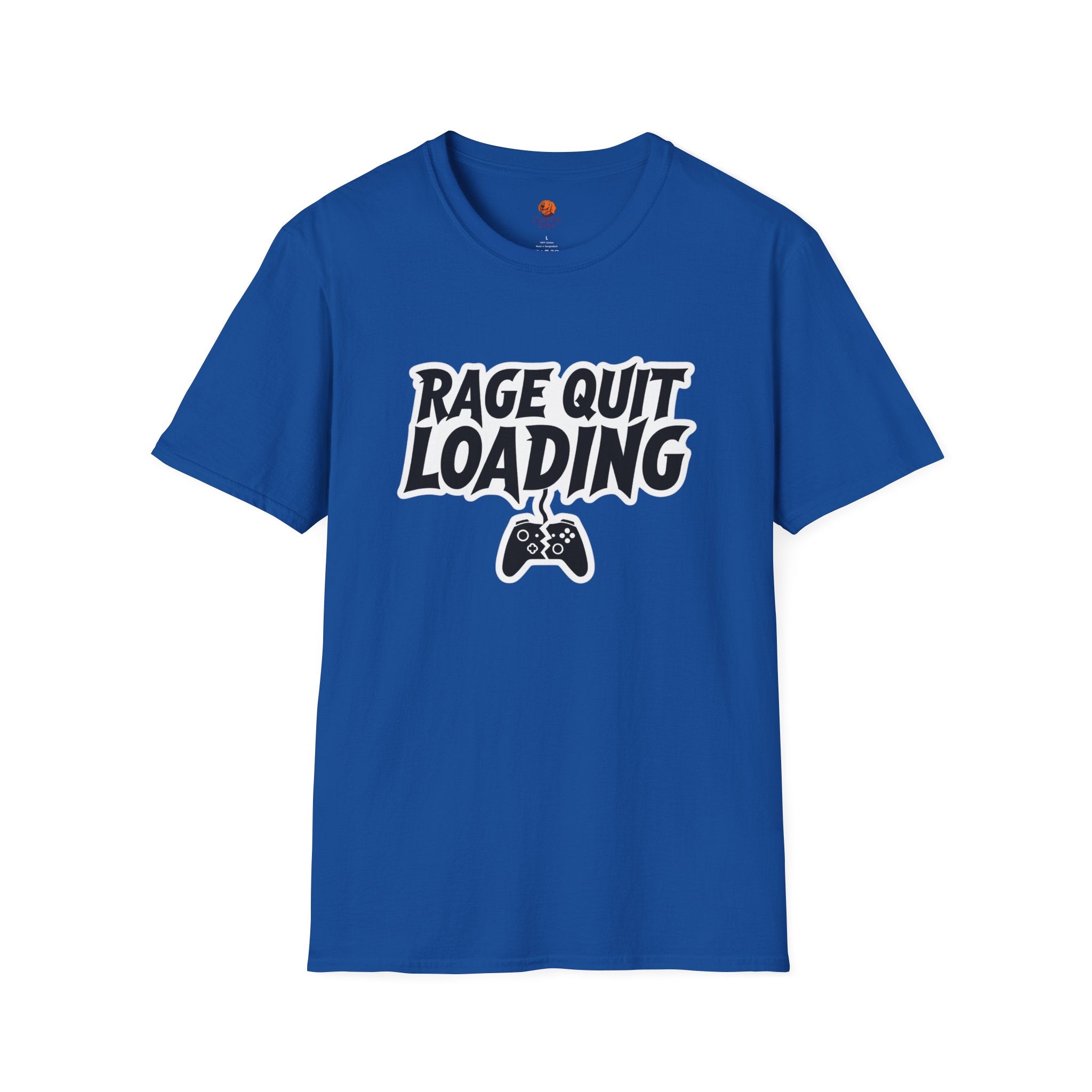 Rage Quit Loading Gamer T‑Shirt — Funny Video Game Controller Tee
