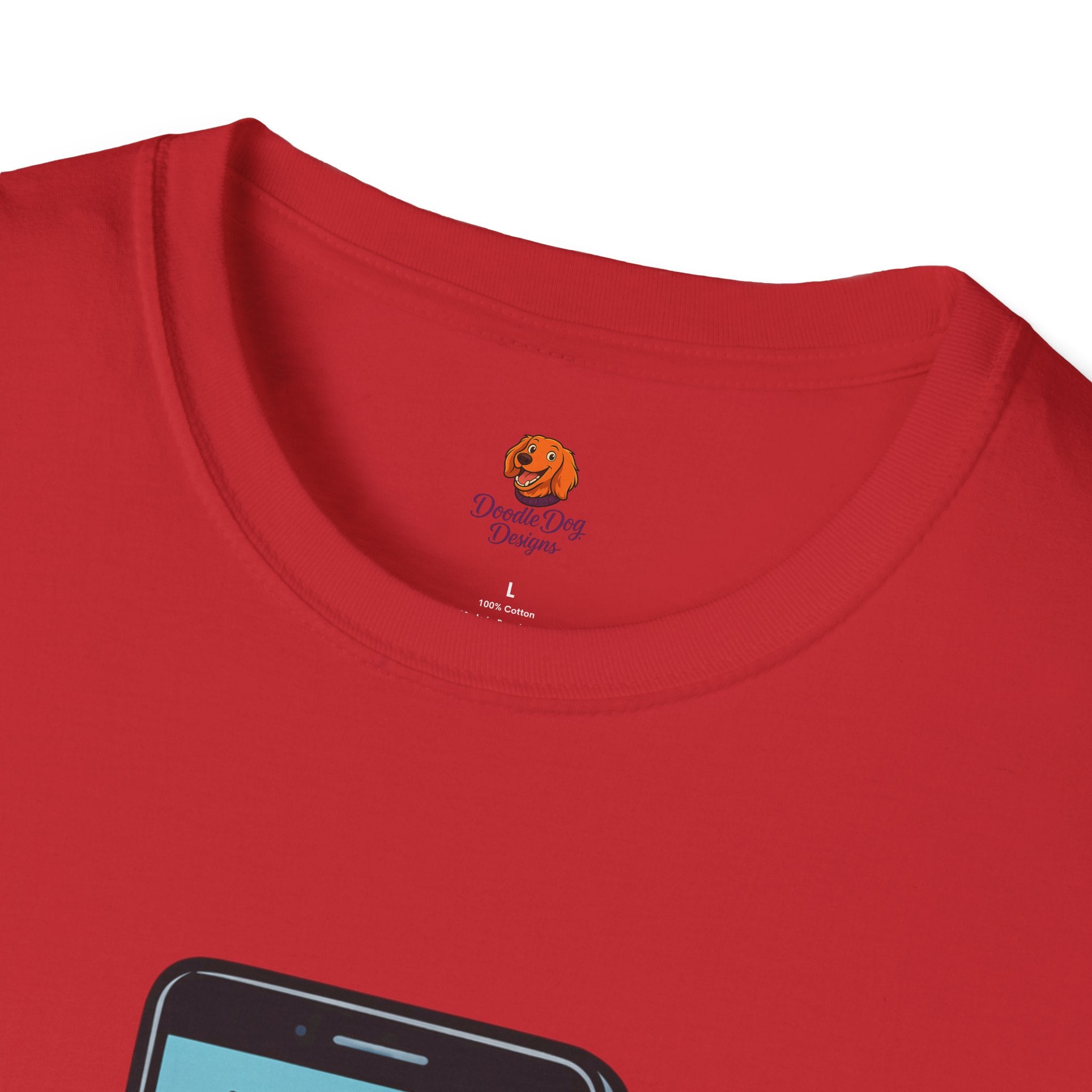 Phone Emoji T-Shirt — "You've Unlocked Me 37 Times Today" Funny Tech Tee