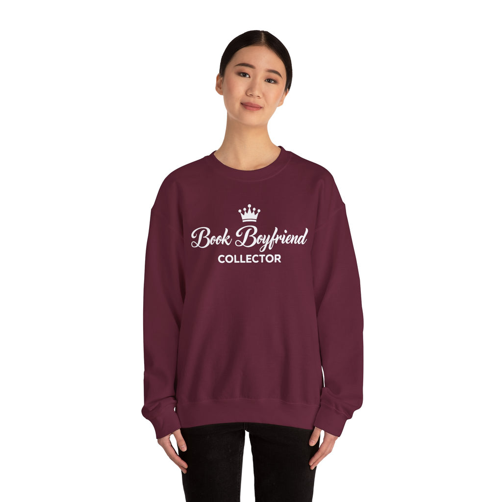 Book Boyfriend Collector Sweatshirt — Cozy Literary Crewneck for Book Lovers