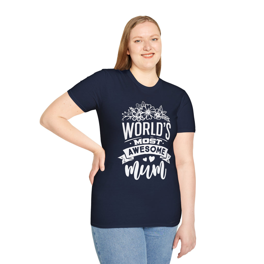 World's Most Awesome Mum T-Shirt