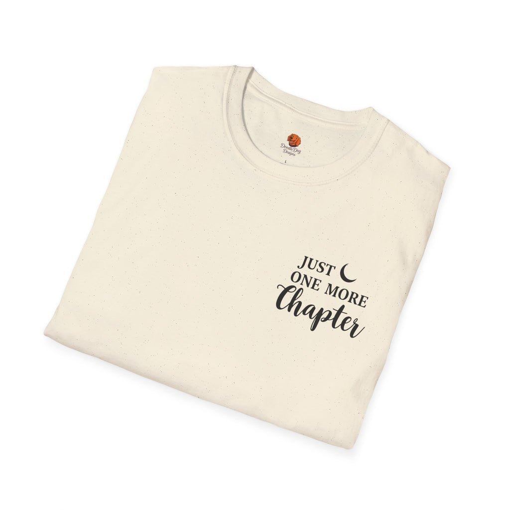 Just One More Chapter T-Shirt — Reading Book Lover Graphic Tee
