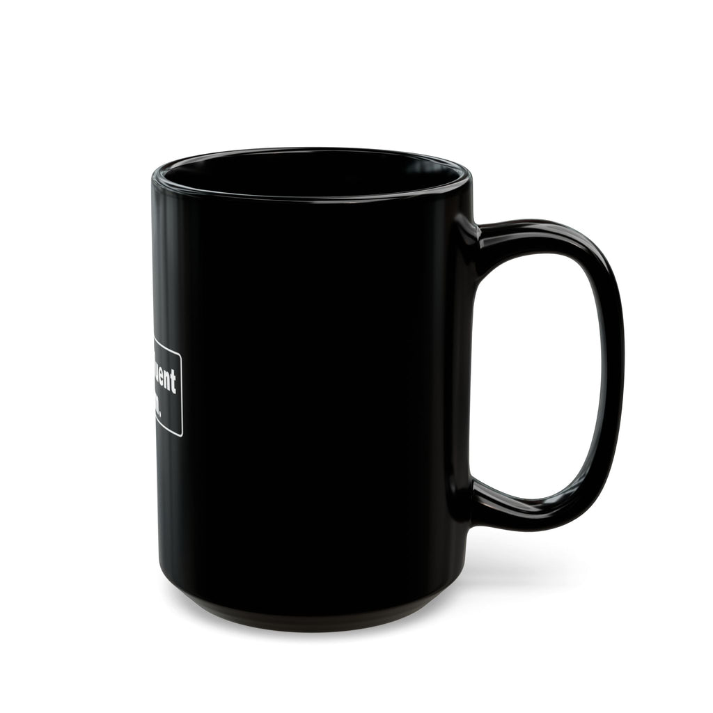 Sarcastic Coffee Mug - "I Speak Fluent Sarcasm" Black Ceramic Tea Cup (11oz/15oz)