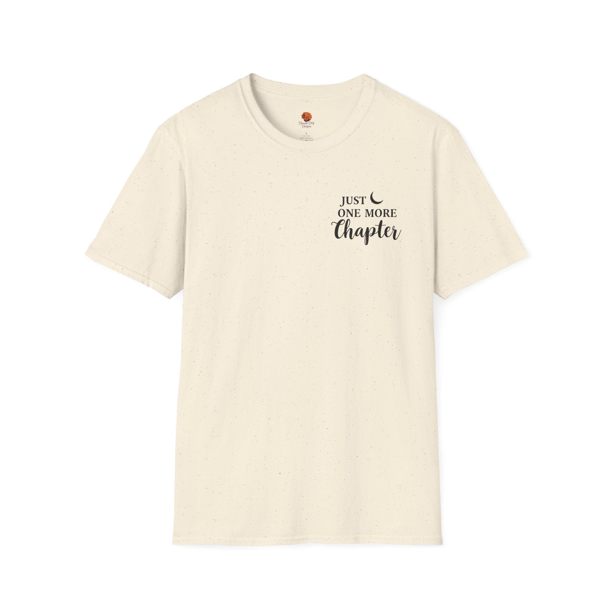 Just One More Chapter T-Shirt — Reading Book Lover Graphic Tee