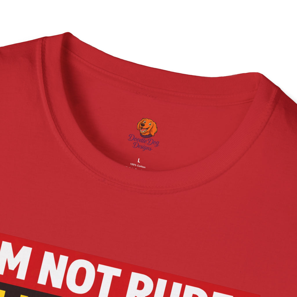 Funny 'I'm Not Rude, I'm Just Honest' Graphic T-Shirt