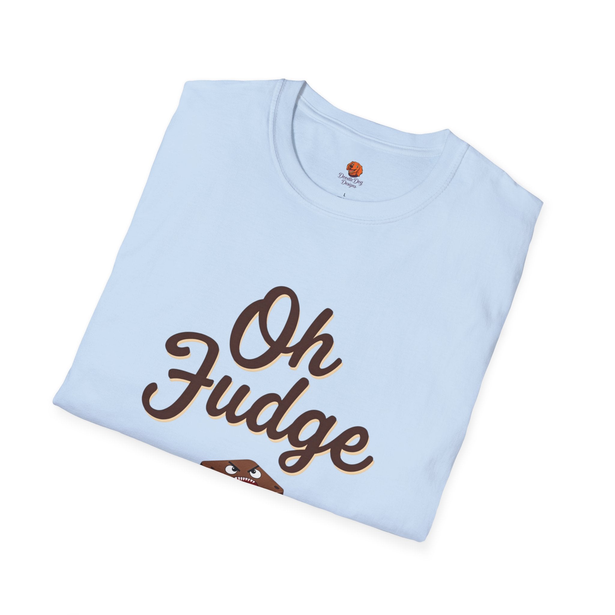 Oh Fudge T-Shirt — Funny Chocolate Dessert Graphic Tee
