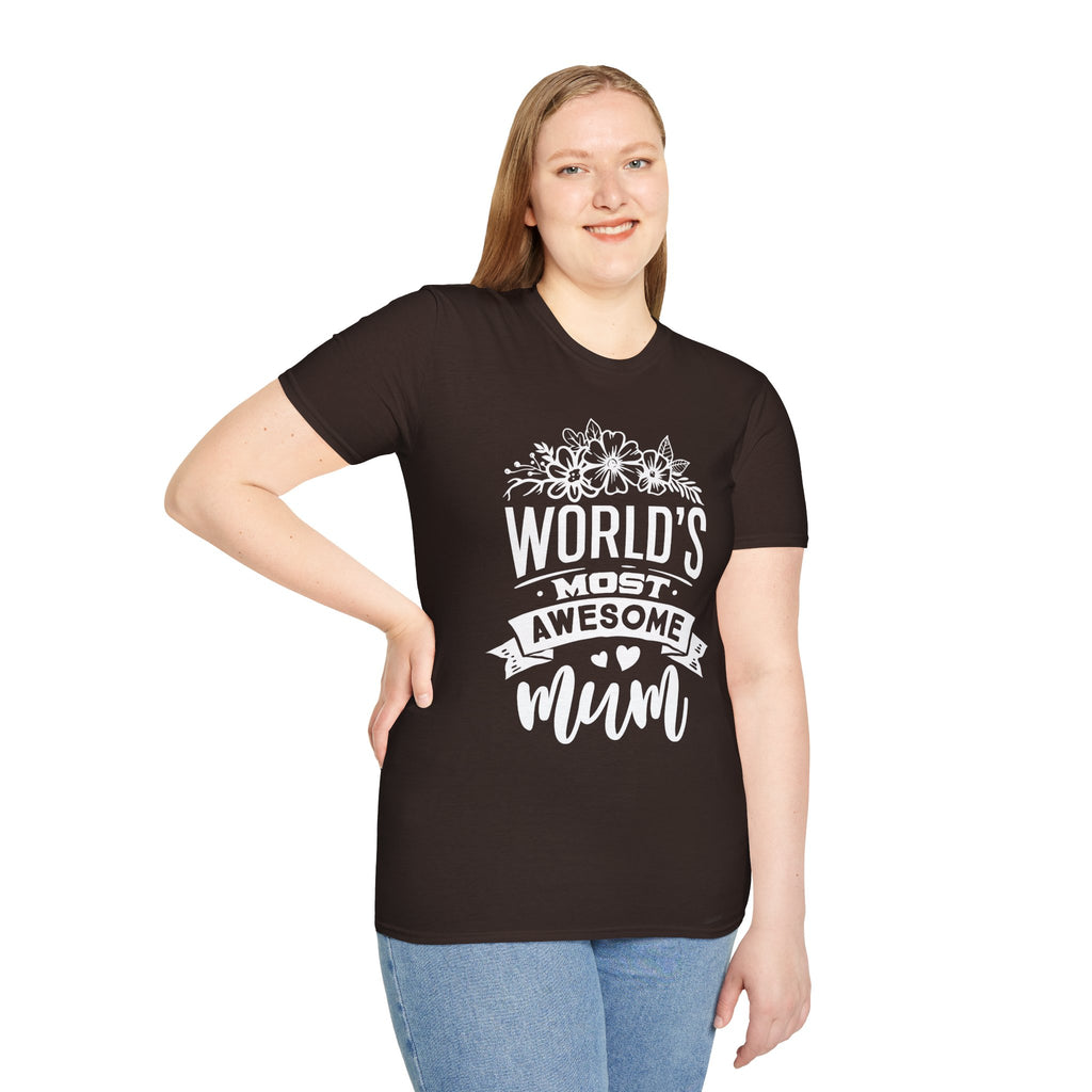 World's Most Awesome Mum T-Shirt