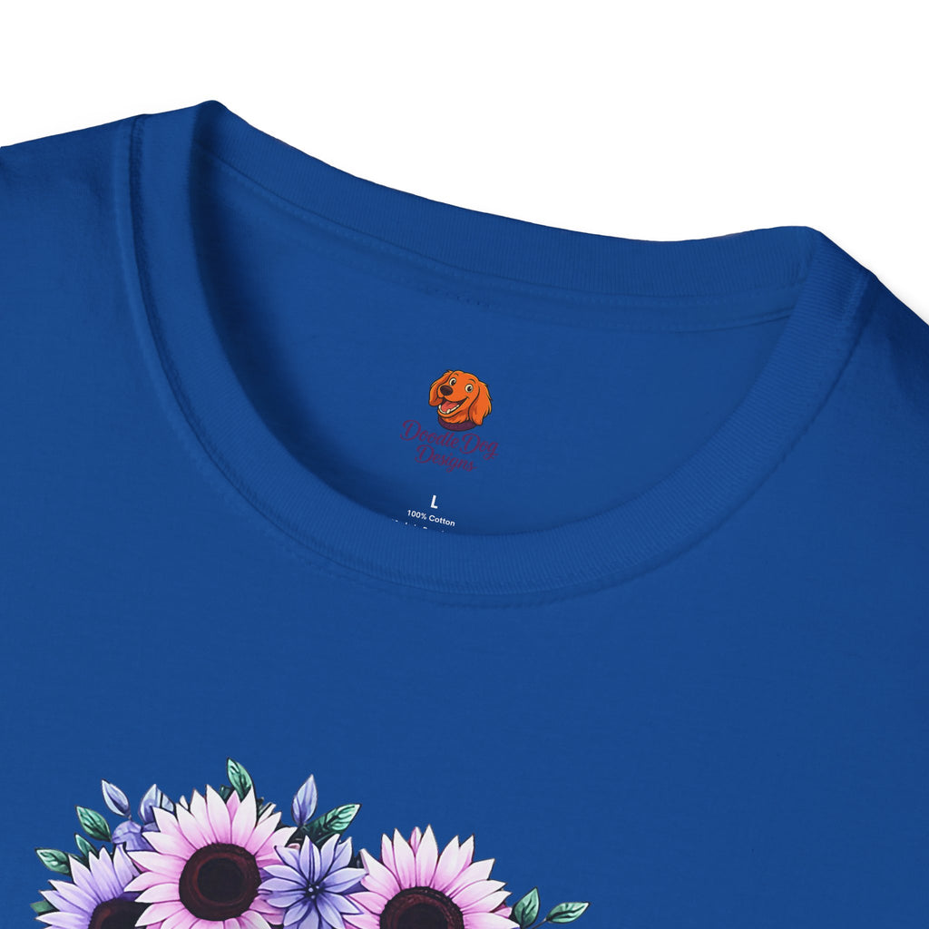 Girl Sunflower Crown T-Shirt