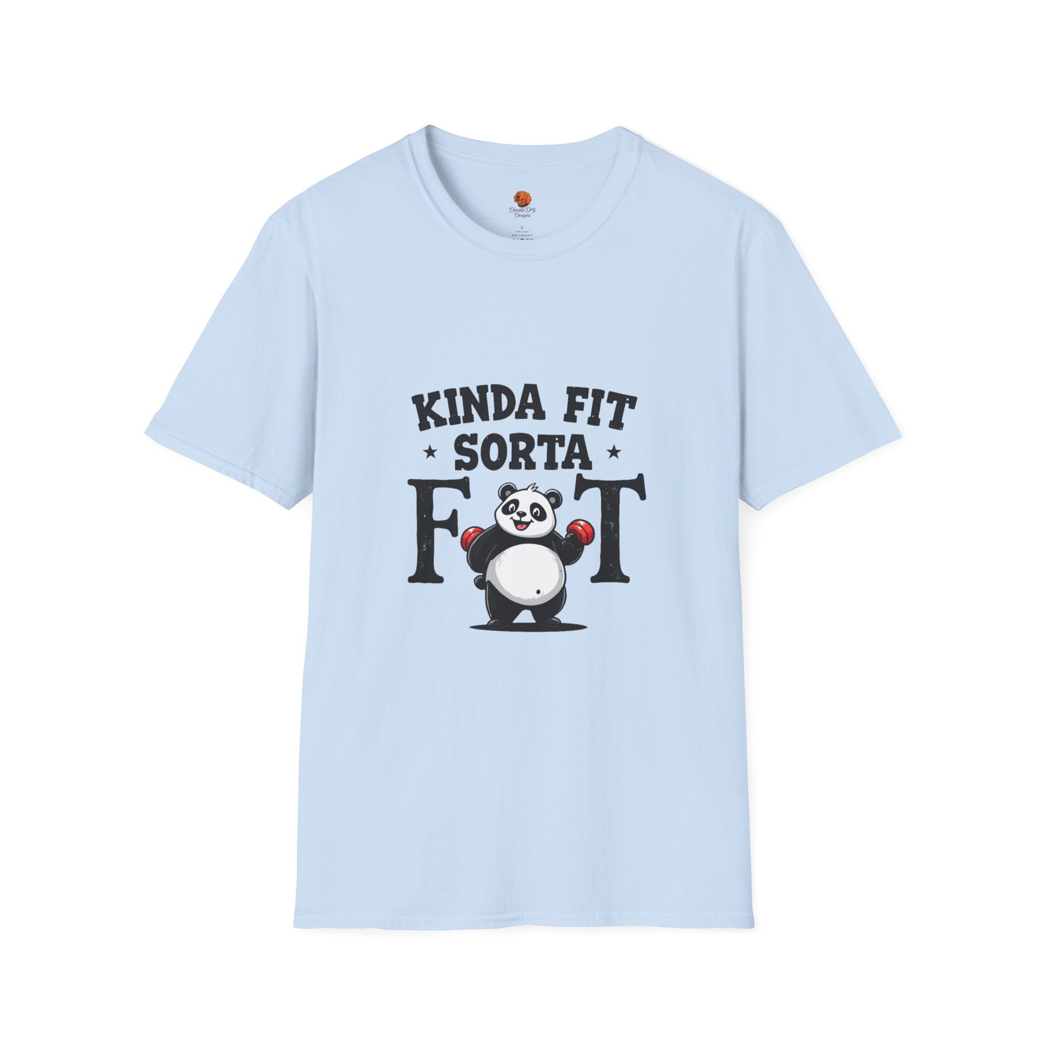Panda 'Kinda Fit, Sorta Fat' T-Shirt Unisex